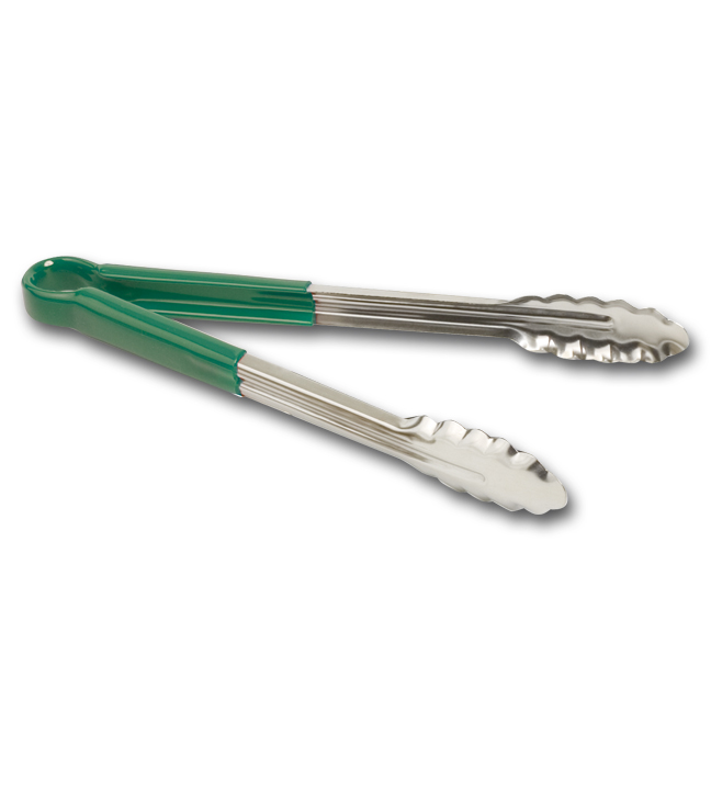 Color Coded Green Utility Tong 12"